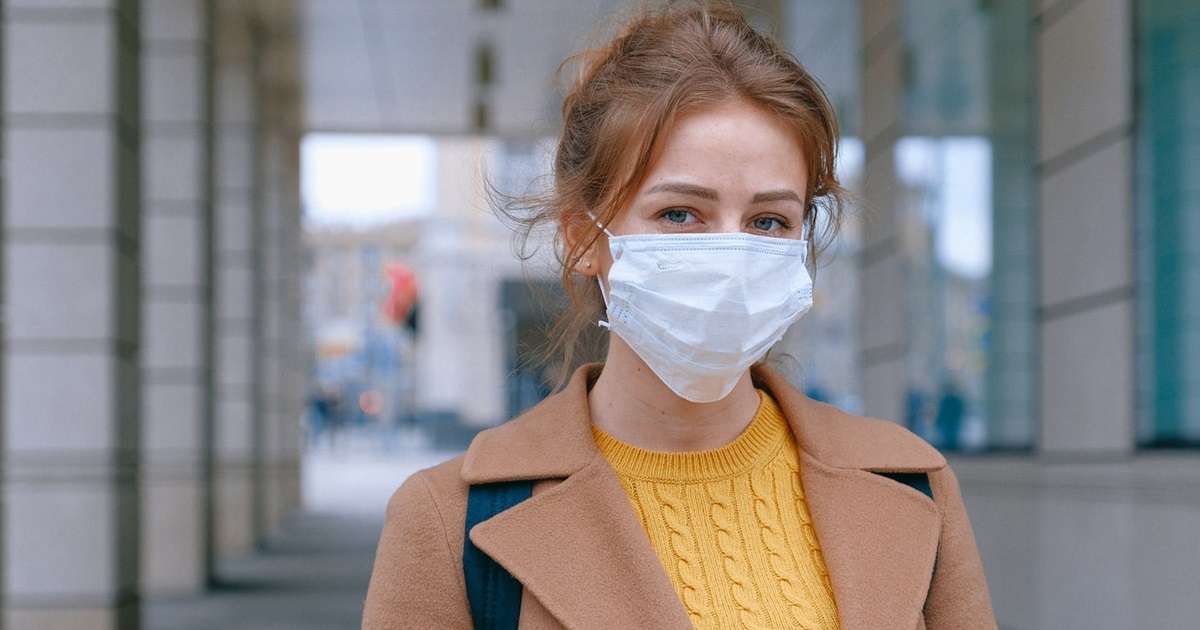woman mask - radio wellness