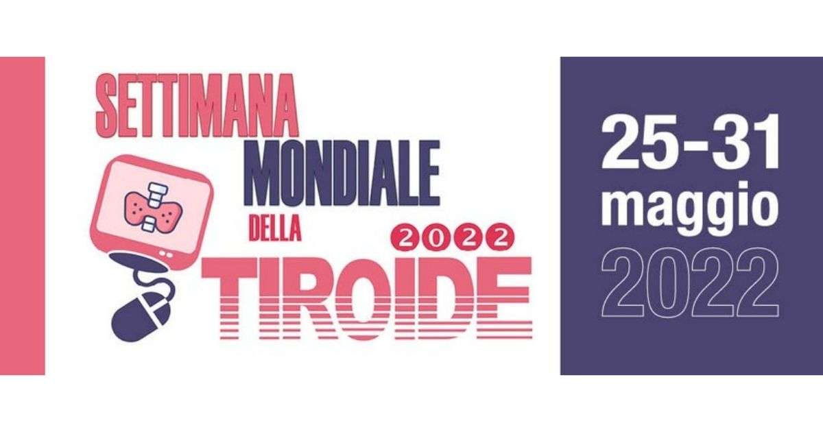 locandina settimana mondiale della tiroide