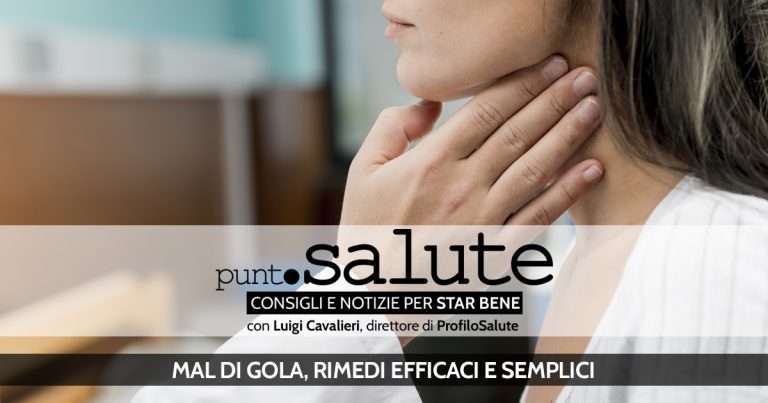 mal di gola puntosalute