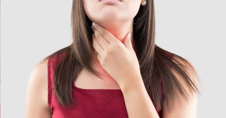 immagine donna tiroide