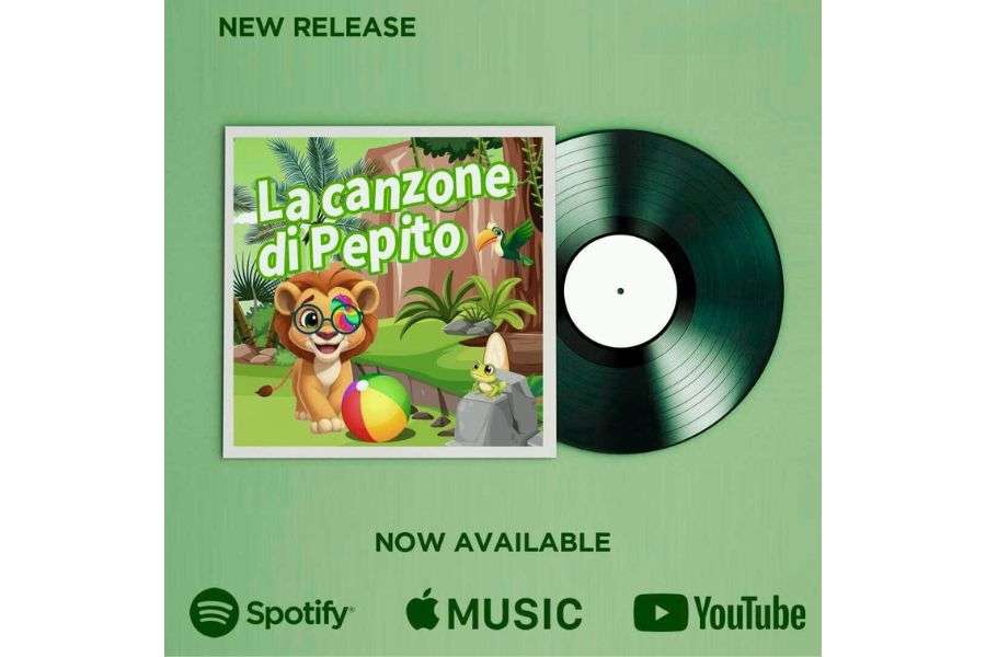 copertina del disco la canzone di pepito per il progetto occhi in musica