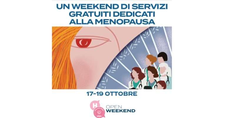locandina della giornata della menopausa
